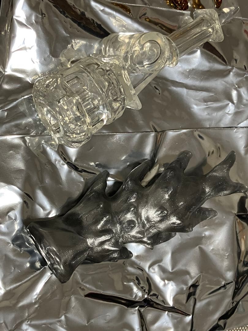 Hyper GYAROMI Fes! ランダムアームパーツ　3個　ドリル　クリア