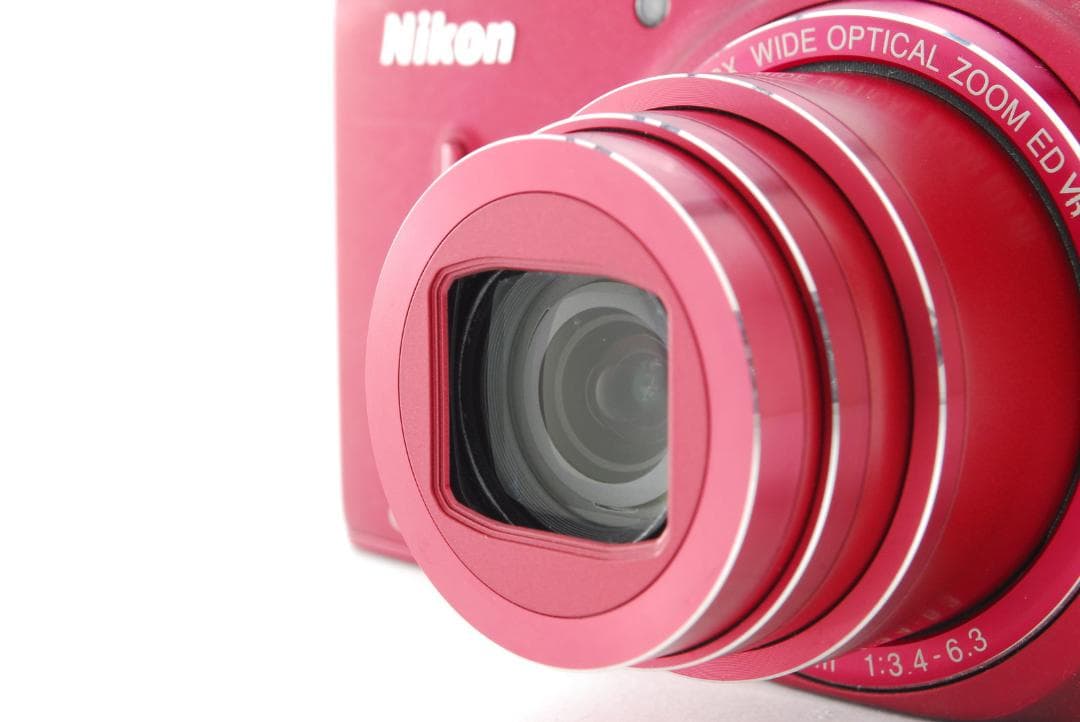 Nikon COOLPIX s9500 赤 コンパクトデジタルカメラ 動作確認済