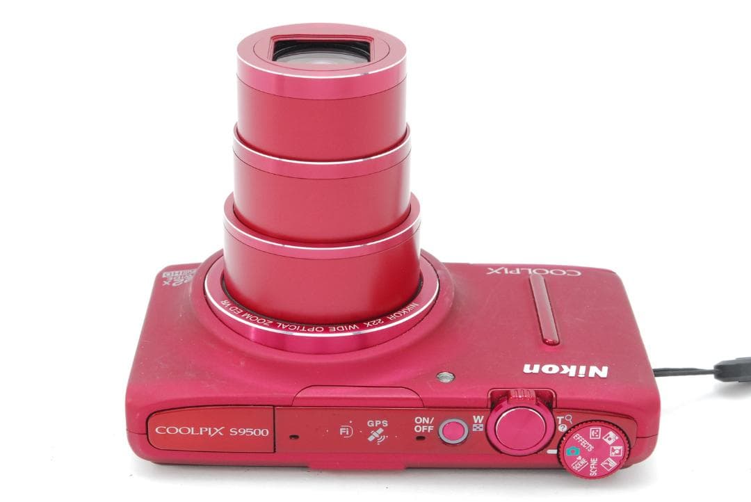 Nikon COOLPIX s9500 赤 コンパクトデジタルカメラ 動作確認済