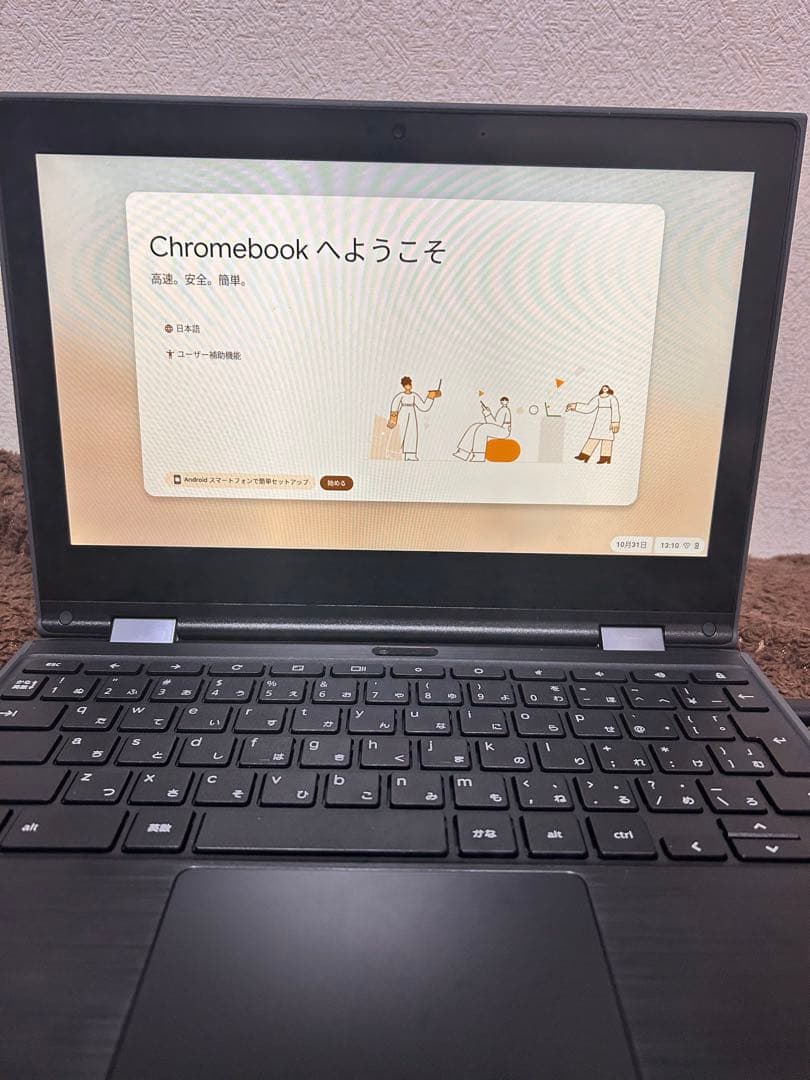 【ケース・充電器付き】Lenovo Chromebook 11.6インチ 中古