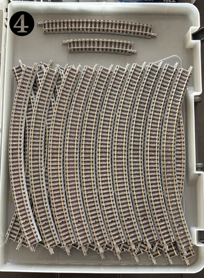 Nゲージレール　106本+他パーツ詰合せ　トミックス　ファイントラック