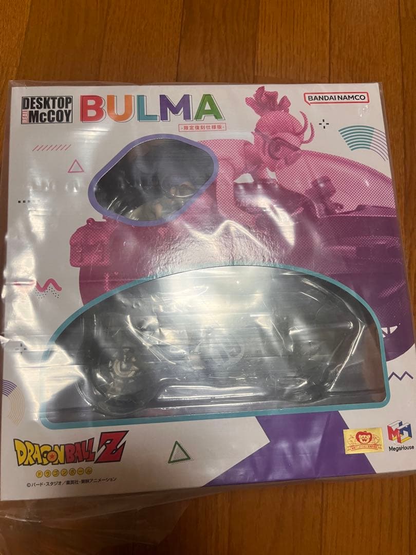 デスクトップリアルマッコイ　ドラゴンボール　ブルマ　限定復刻仕様フィギュア