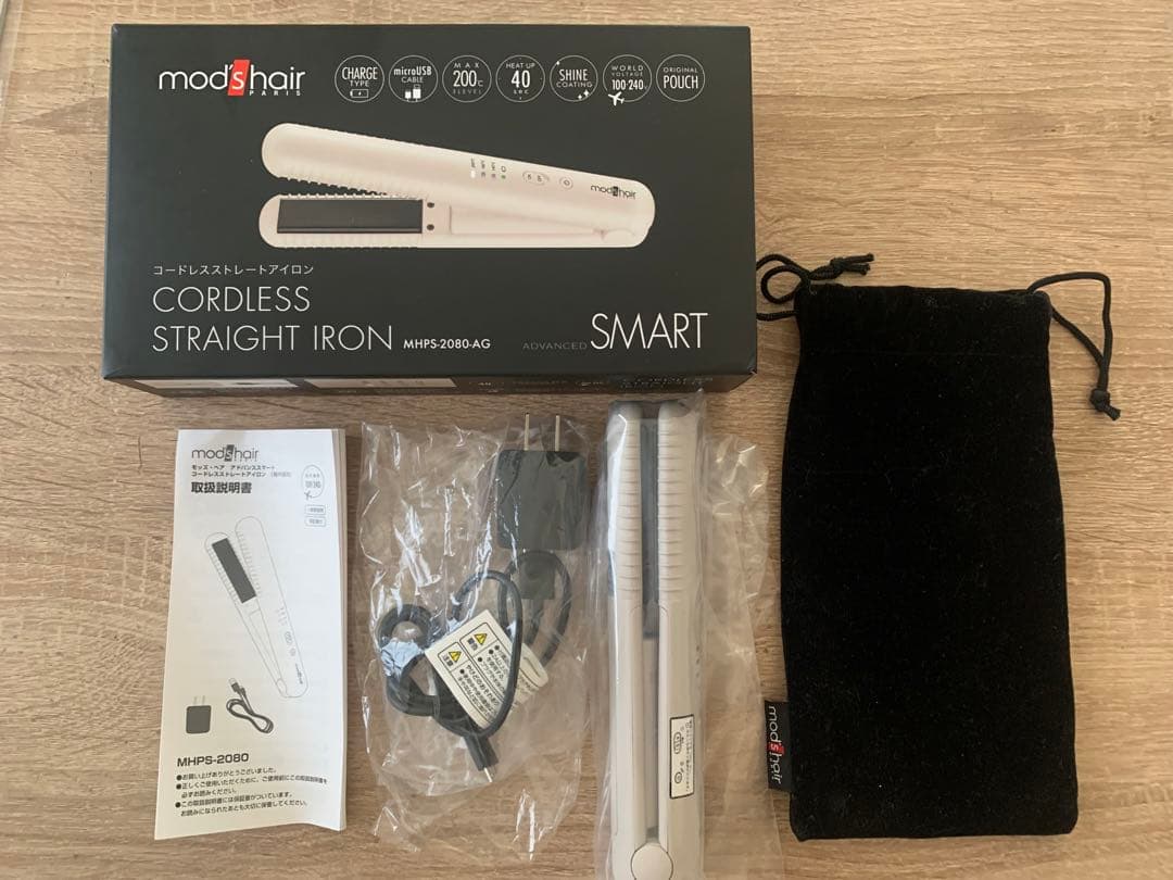【hana 】 mod's hair コードレスヘアアイロン