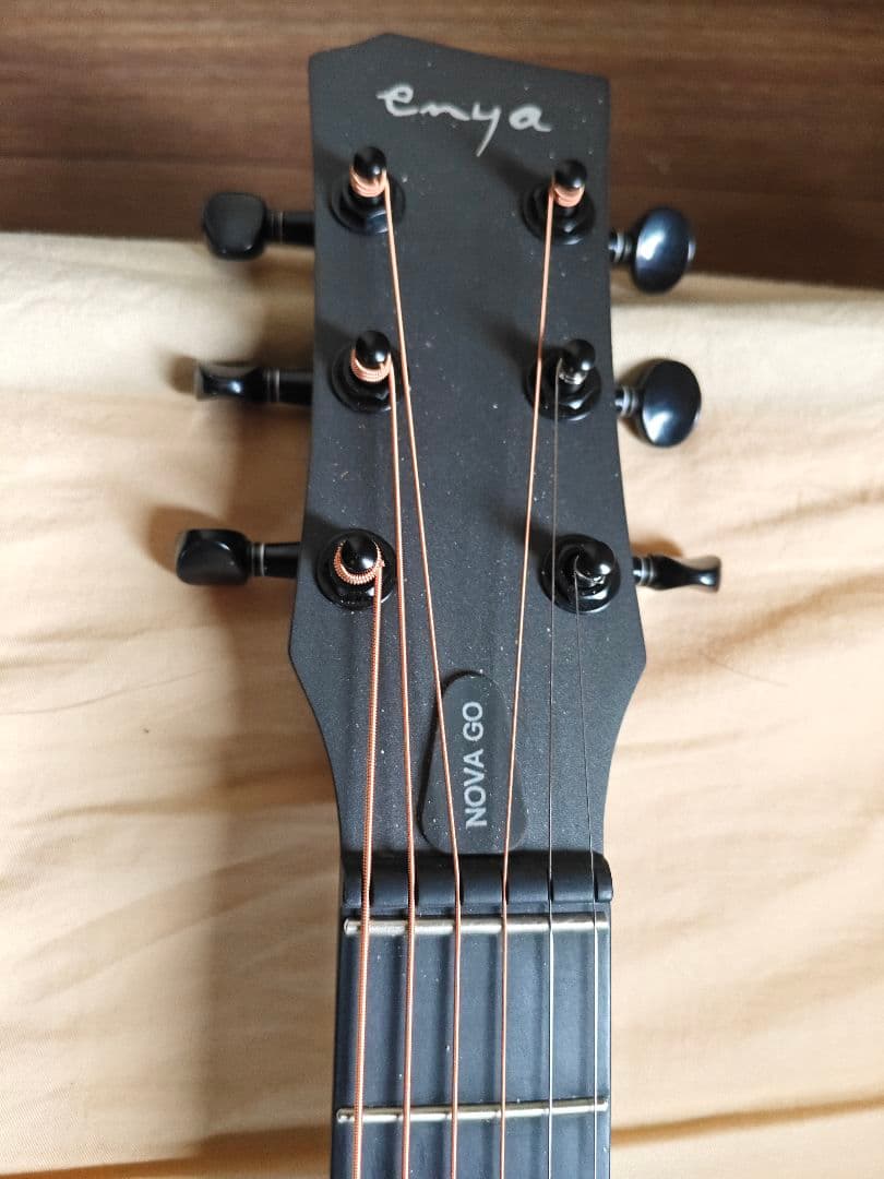Enya Nova Go mini アコースティックギター マットブラック