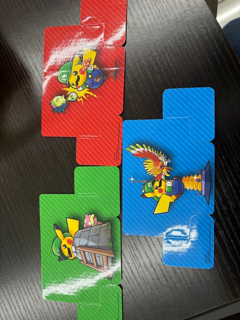 マリオピカチュウ ストレージボックス 空き箱