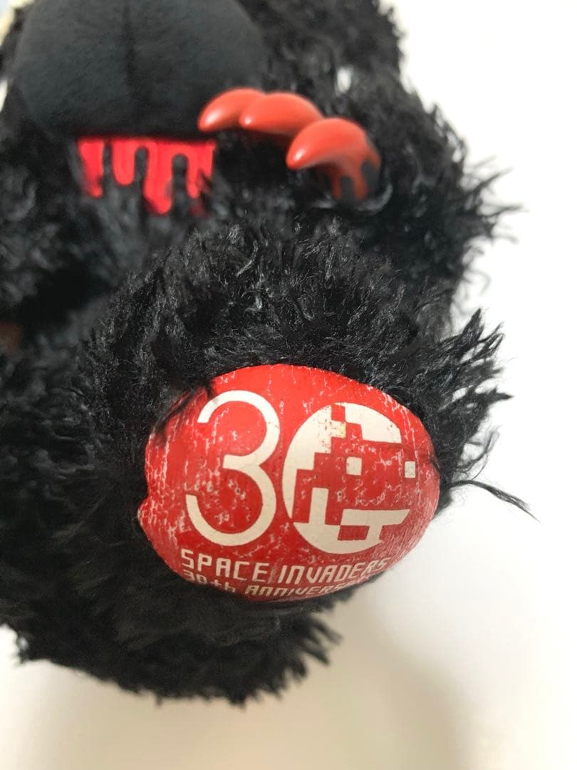 【タグ付き】スペースインベーダーコラボ グルーミーぬいぐるみ　30周年記念