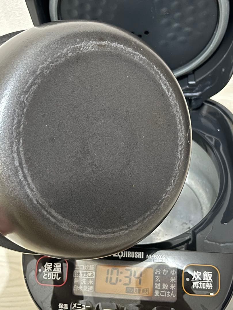 象印 NL-BX05 マイコン炊飯ジャー 22年製 ブラック 3合炊き