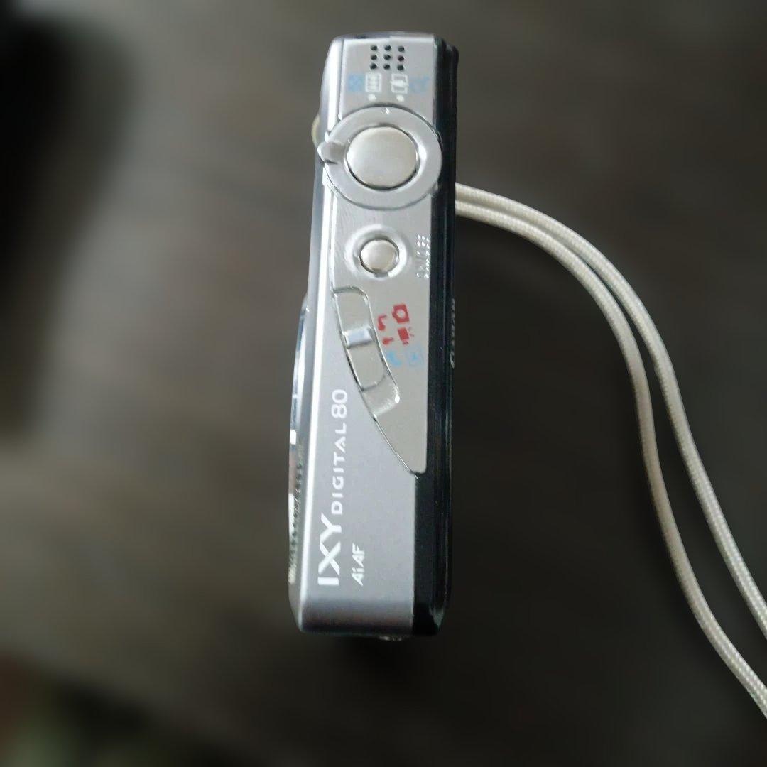 Canon IXY コンパクトデジタルカメラ DIGITAL80 シルバー