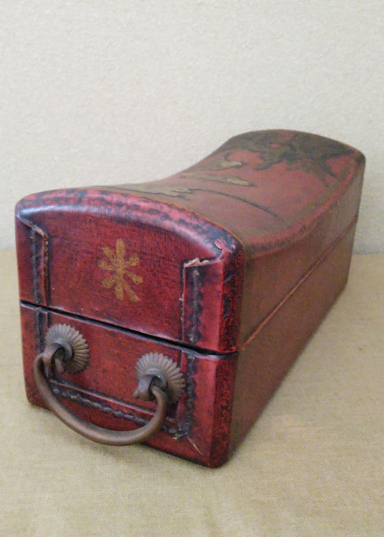 中国骨董 唐子 枕箱 アンティーク