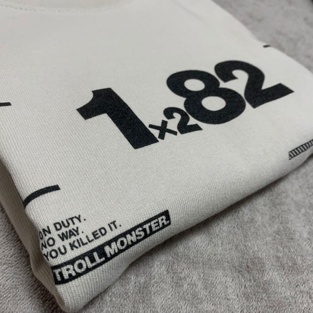 ぐちつぼ/182Tシャツ　グレー　Mサイズ