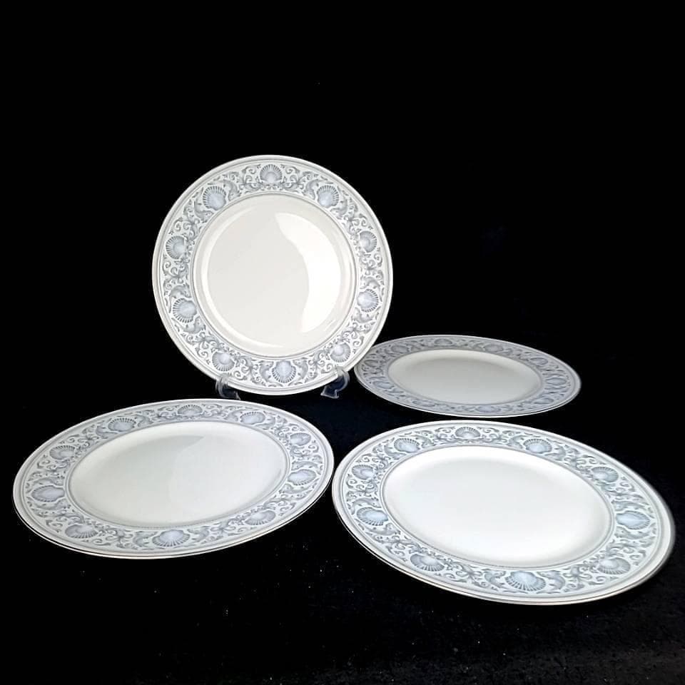 ●美品□ウェッジウッド 7　ドルフィン プレート ディナープレート　4枚 9