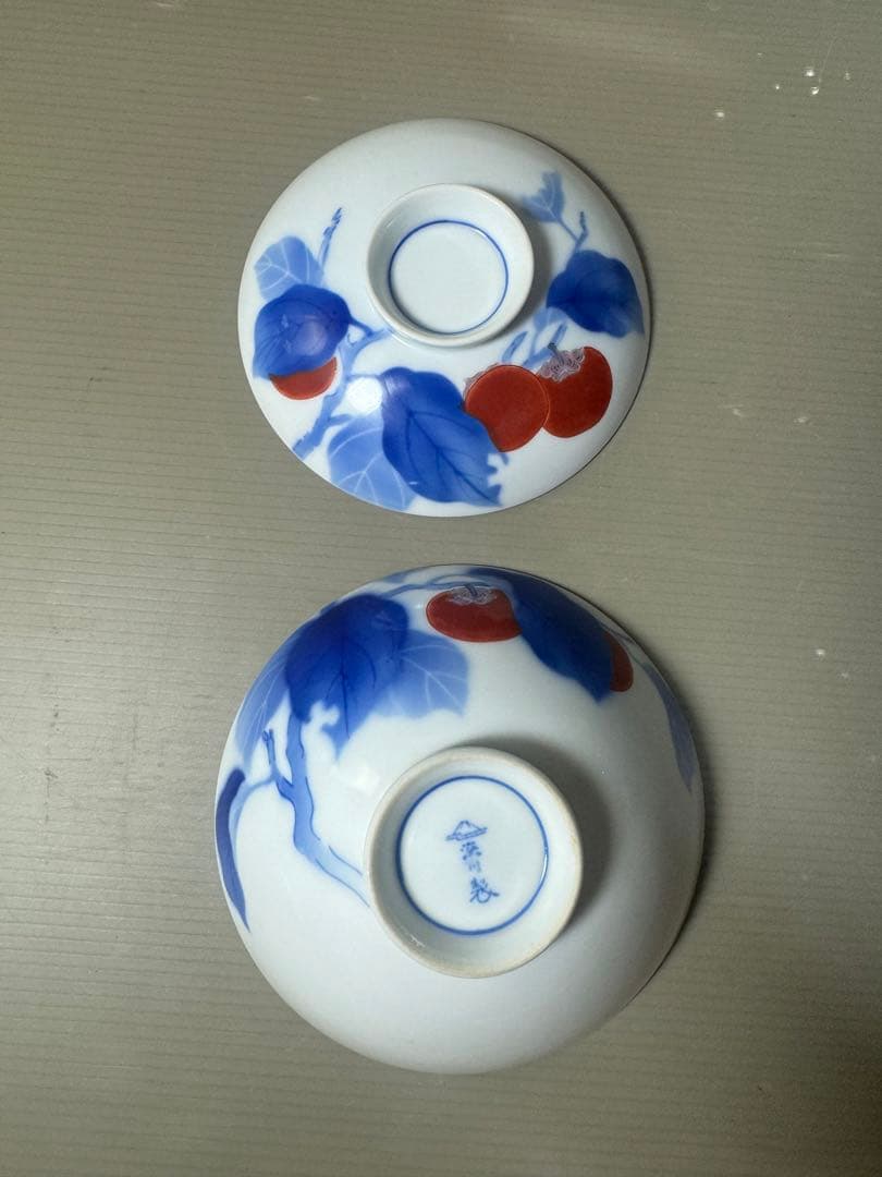 2606 深川製磁　香蘭社　まとめ売り　鉢2客　蓋付碗1客　急須1客