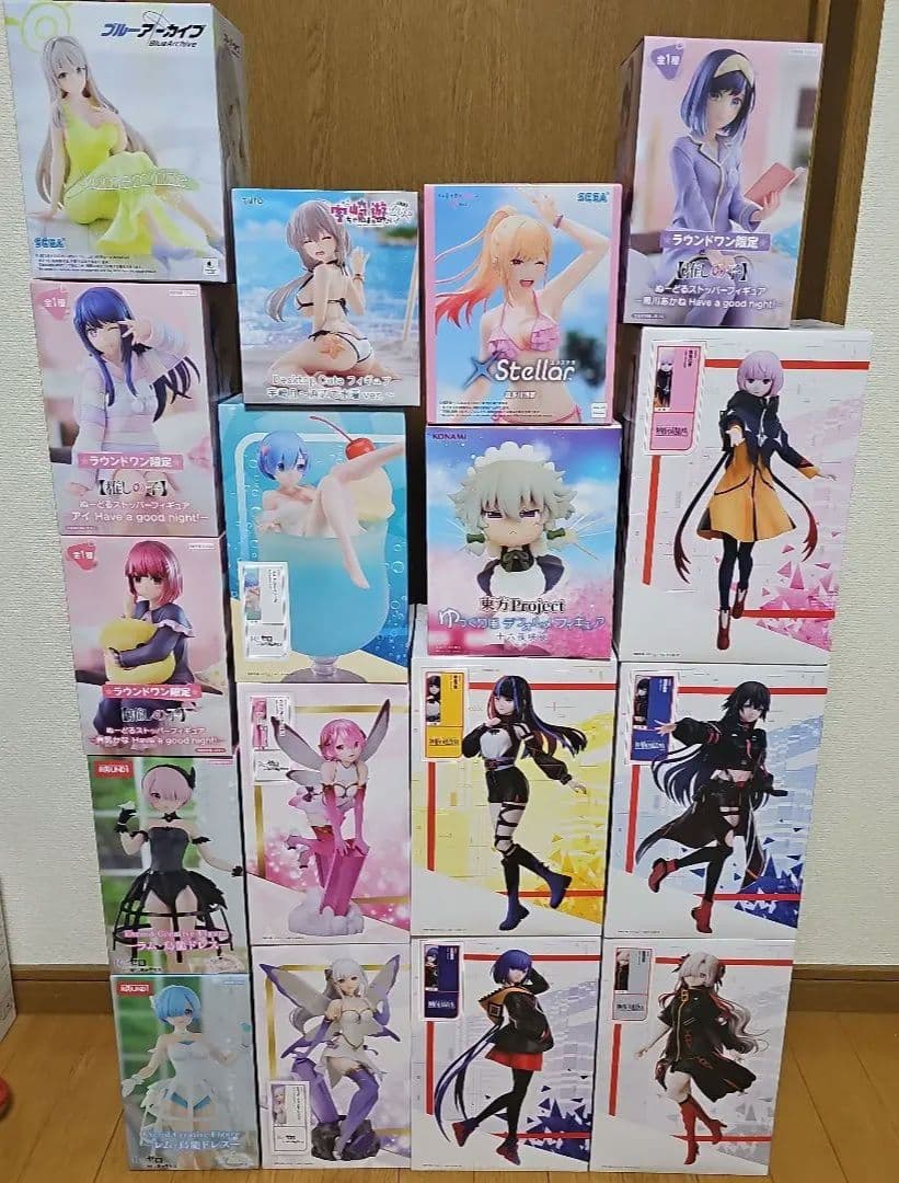 ３０日１９時まで　フィギュア　美少女　プライズ　まとめ売り　１８点