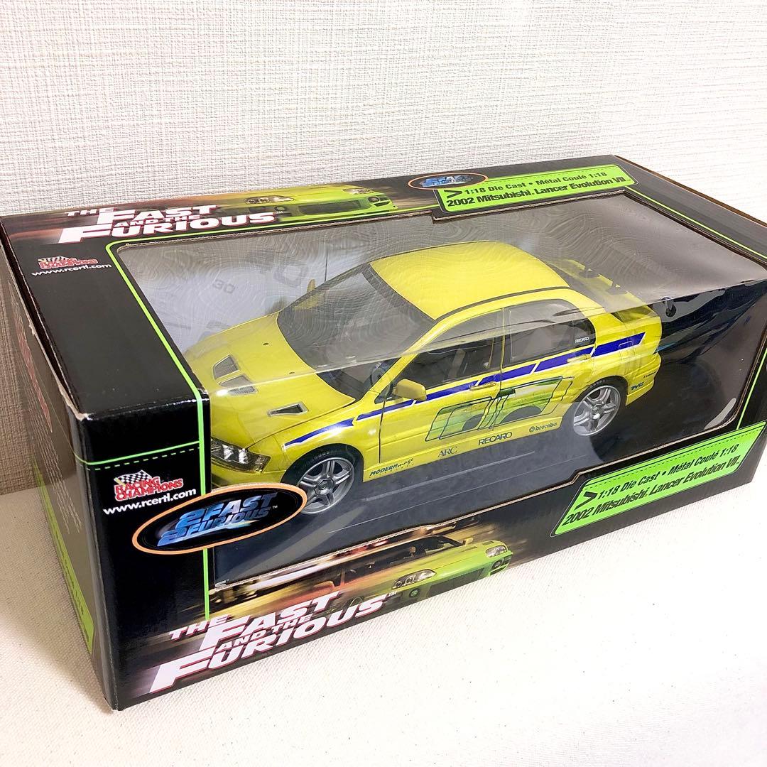 【ワイルドスピード 】1/18 三菱ランサーエボリューション Ⅶ 2002