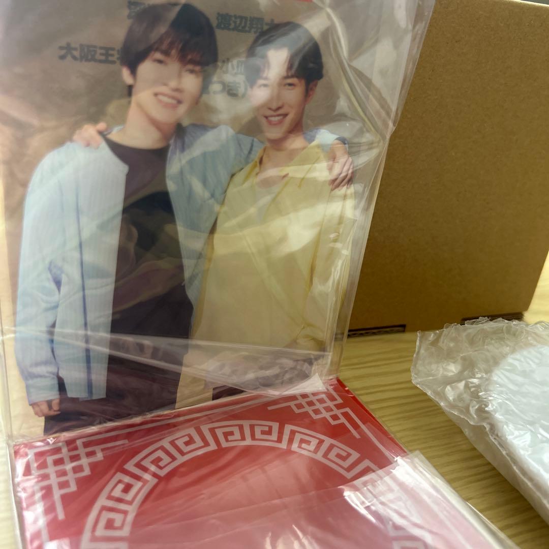 Man 深澤辰哉・渡辺翔太　大阪王将オリジナル小皿ストッカー　たれ皿付