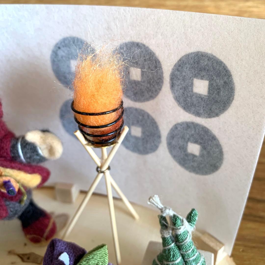 ひ*。様 羊毛フェルト　真田幸村