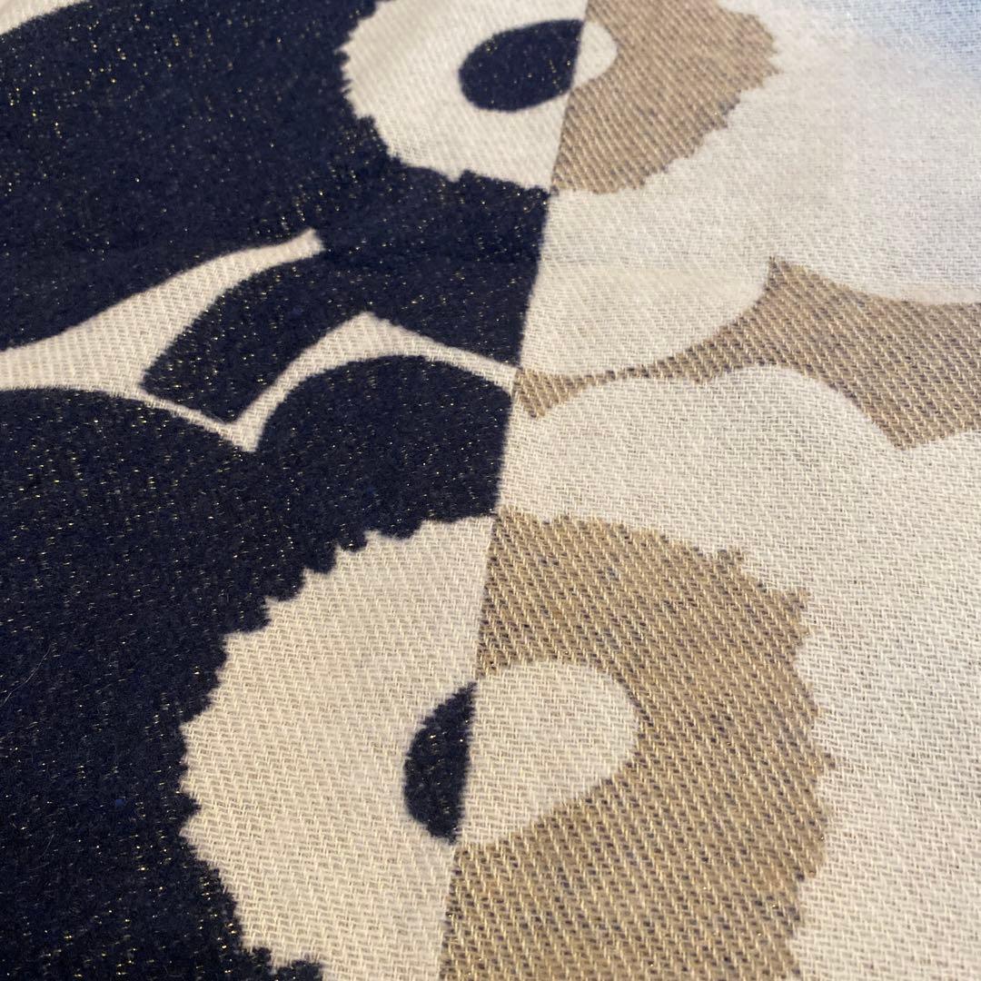 新品 マリメッコ クッションカバー ピロー　ウール　コットン　ウニッコ