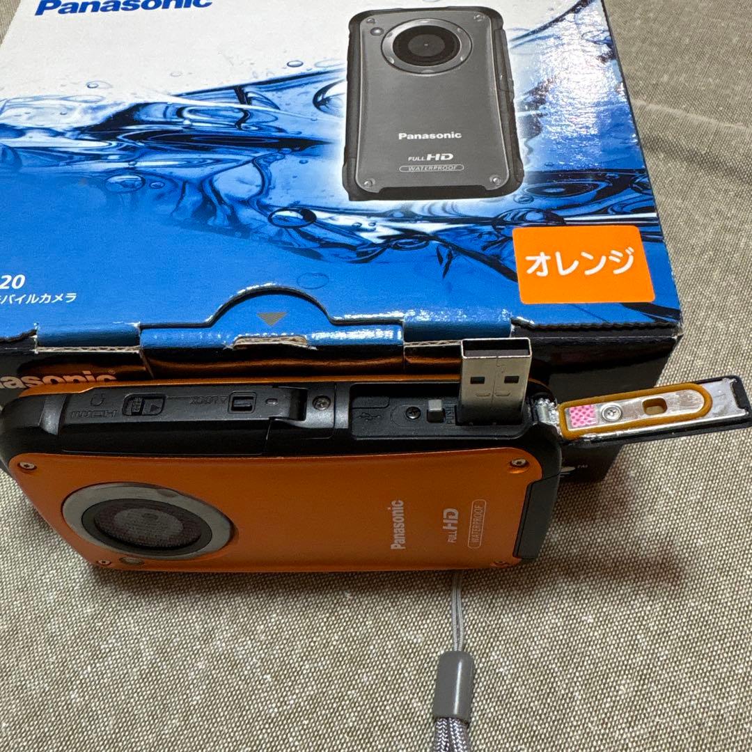 Panasonic HM-TA20 フルHD 耐衝撃　防水 水中動画撮影可　取説