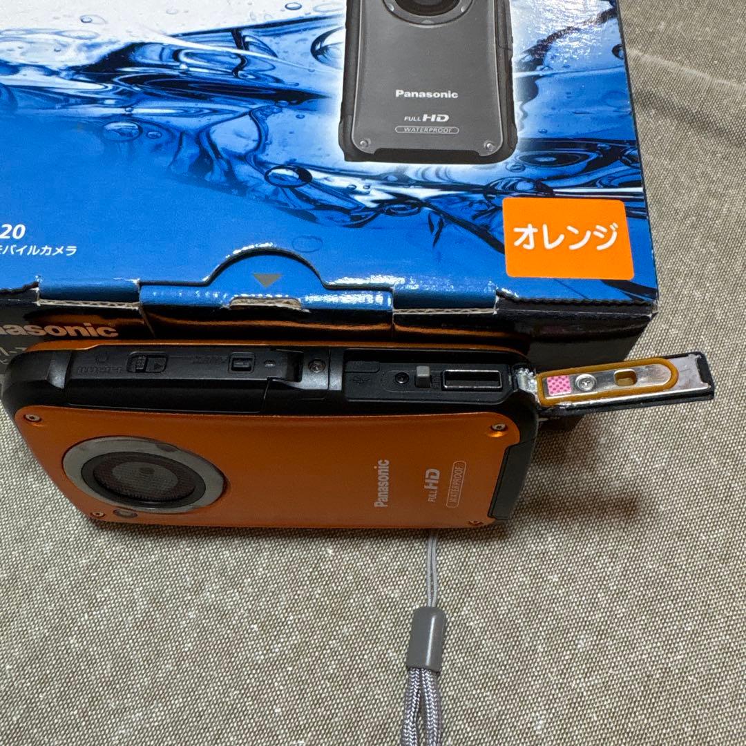 Panasonic HM-TA20 フルHD 耐衝撃　防水 水中動画撮影可　取説