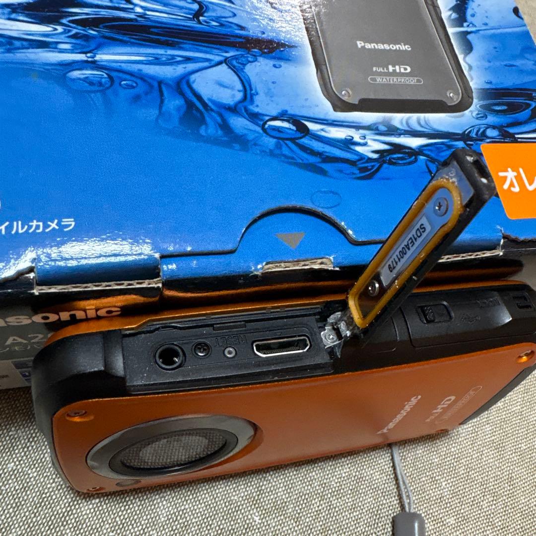Panasonic HM-TA20 フルHD 耐衝撃　防水 水中動画撮影可　取説