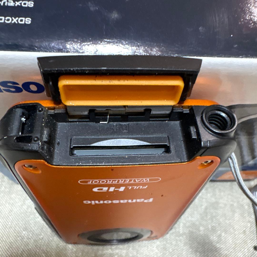 Panasonic HM-TA20 フルHD 耐衝撃　防水 水中動画撮影可　取説