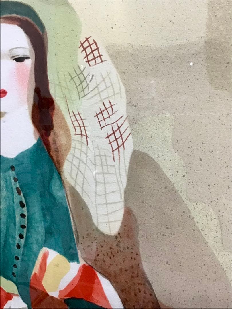 管324☆マリー・ローランサン☆椿姫☆複製画☆フランス