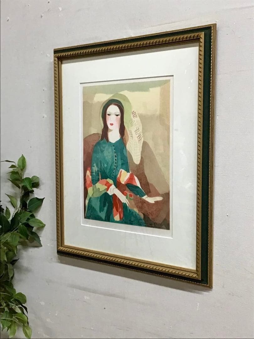 管324☆マリー・ローランサン☆椿姫☆複製画☆フランス