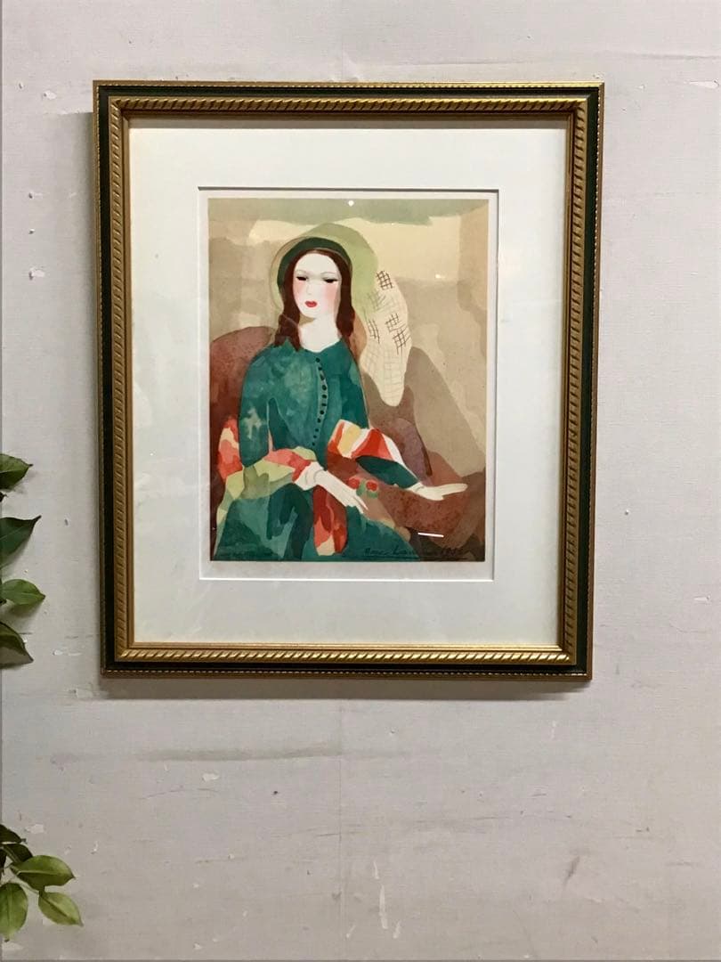 管324☆マリー・ローランサン☆椿姫☆複製画☆フランス