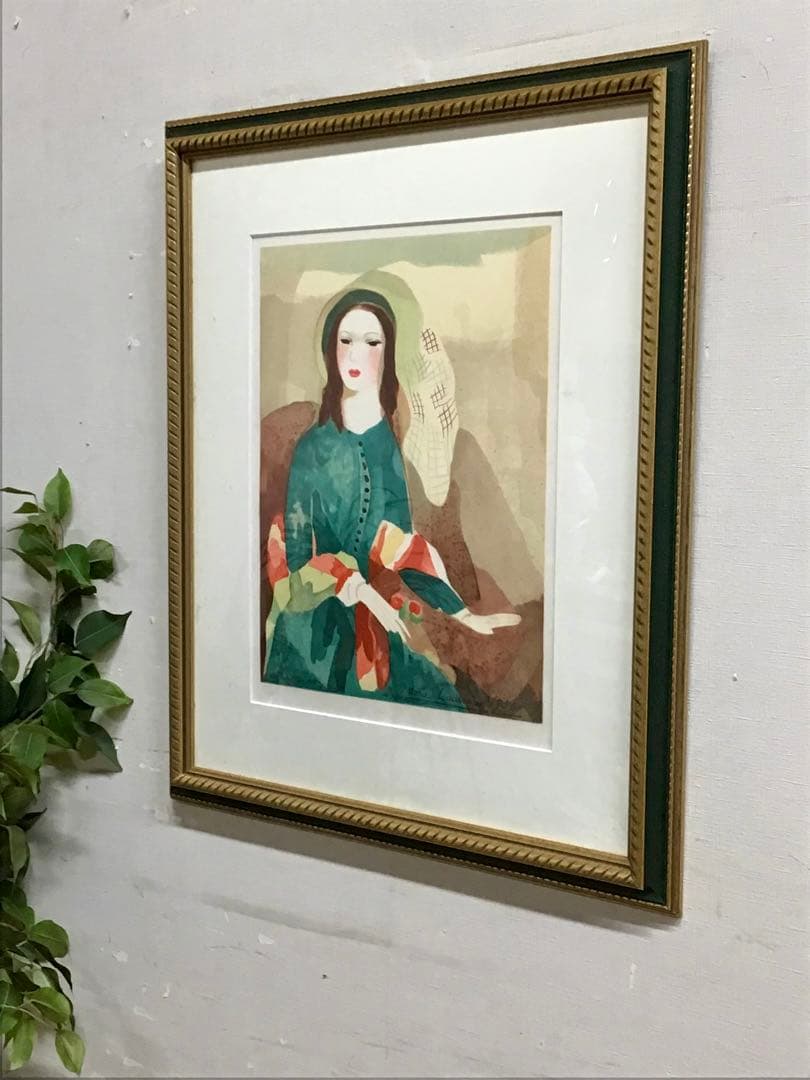 管324☆マリー・ローランサン☆椿姫☆複製画☆フランス