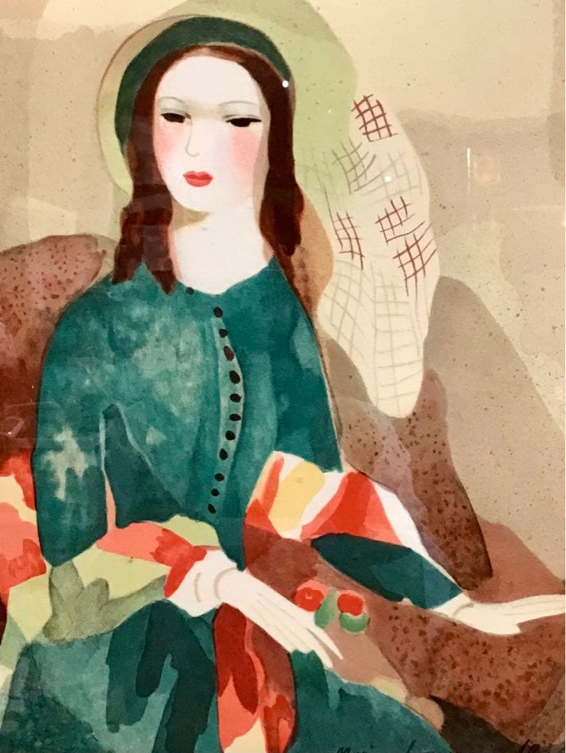 管324☆マリー・ローランサン☆椿姫☆複製画☆フランス