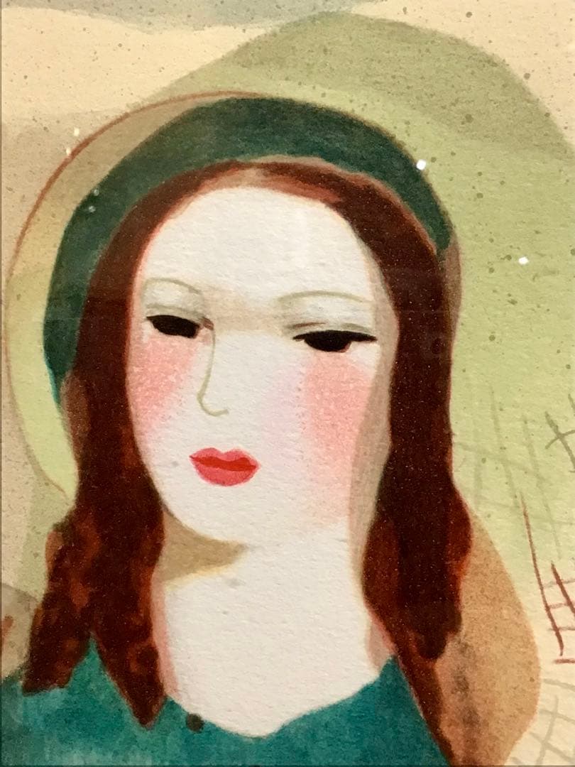 管324☆マリー・ローランサン☆椿姫☆複製画☆フランス