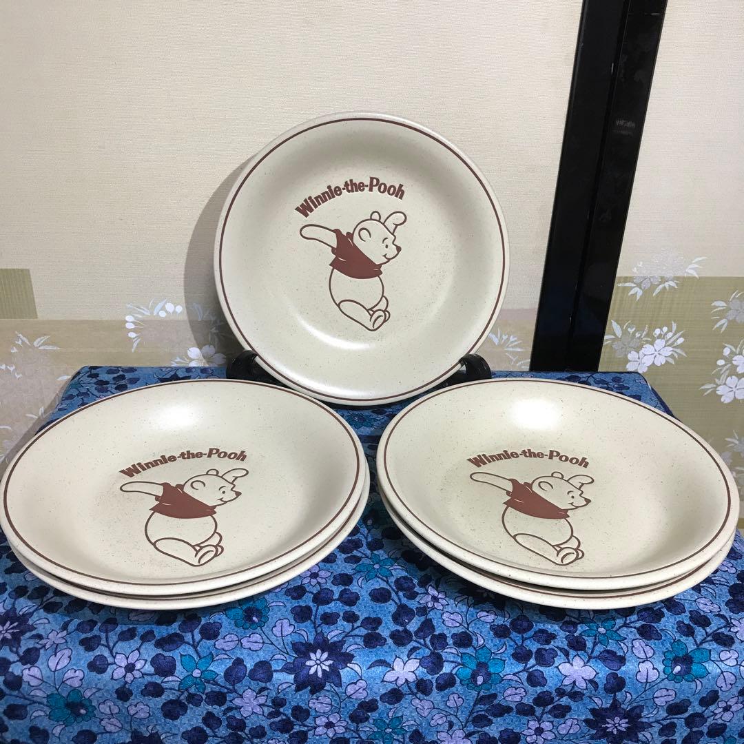 クマのプーさん　カレー皿　5枚セット