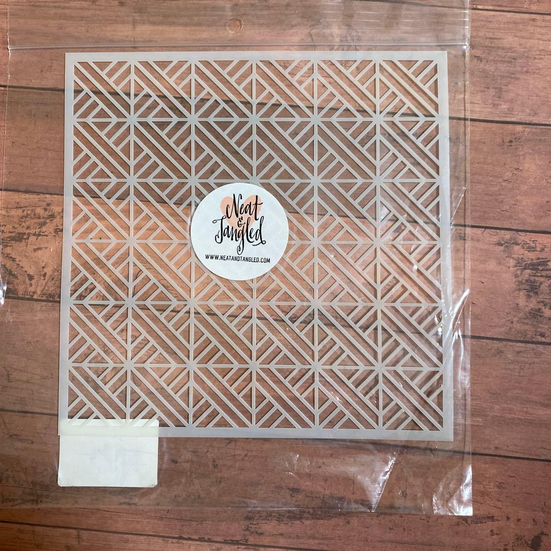 クリアスタンプホルダー　大中小3種類　＋　クリアスタンプ 8枚　まとめ売り