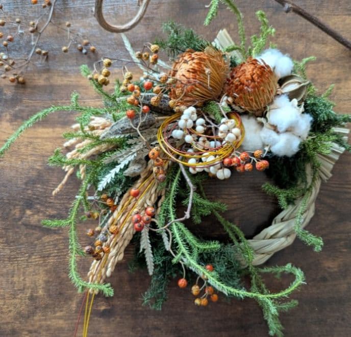 専用＊迎春2025フォルモーサ＆コットン 正月飾り(ドライ)