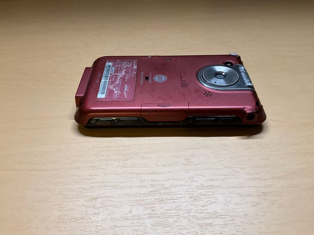 SONY CLIE PEG-TH55 レッド 動作品 付属品完備 MS付き