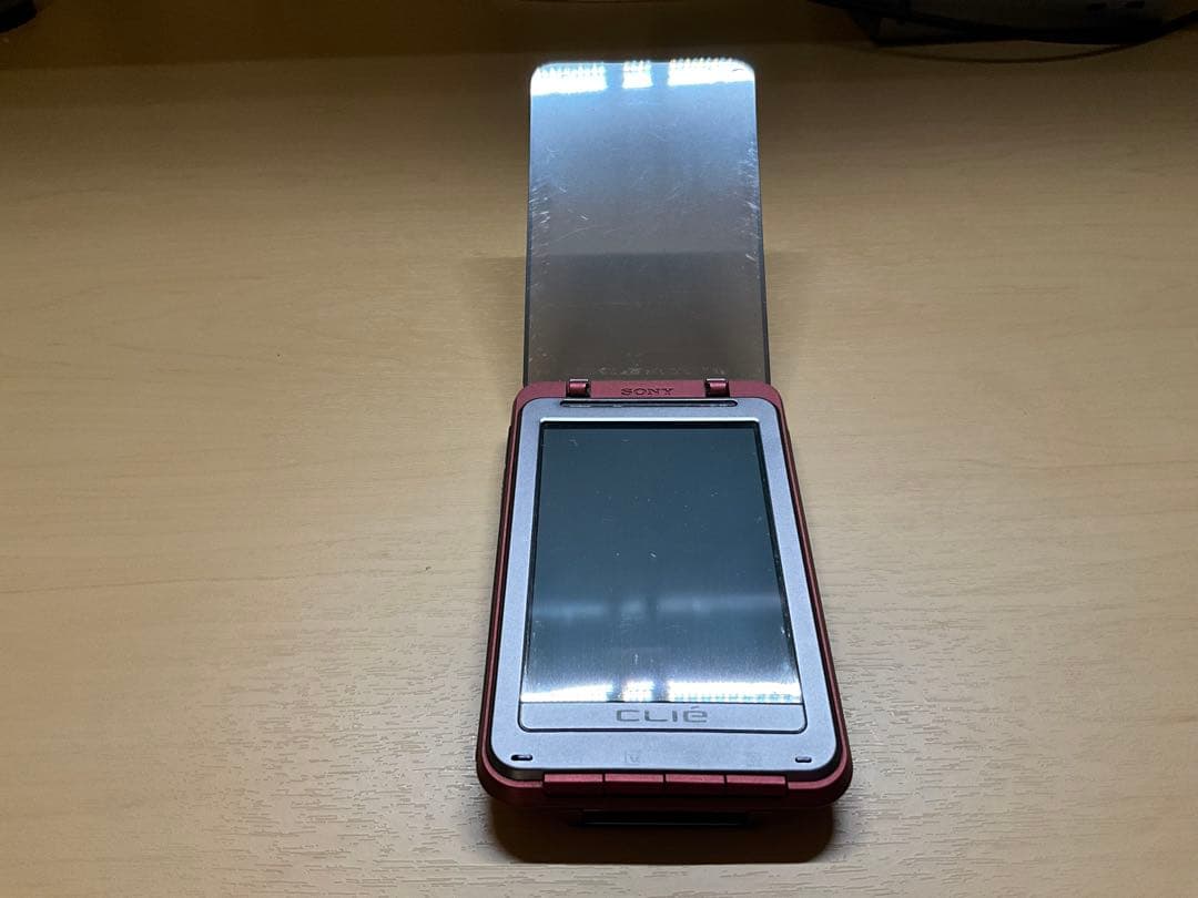 SONY CLIE PEG-TH55 レッド 動作品 付属品完備 MS付き