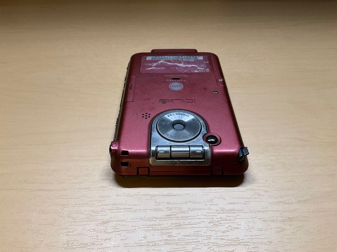 SONY CLIE PEG-TH55 レッド 動作品 付属品完備 MS付き