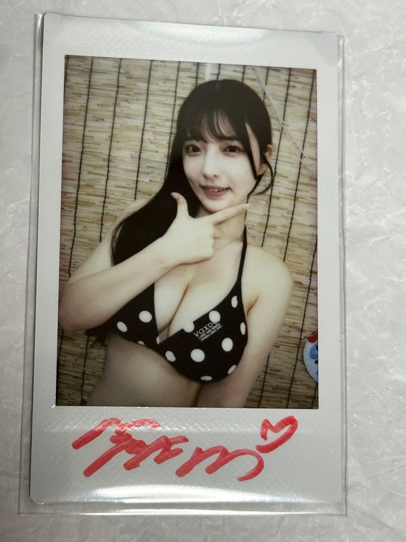 彩月七緒 チェキ2点セット　直筆サイン入りチェ　チェキ