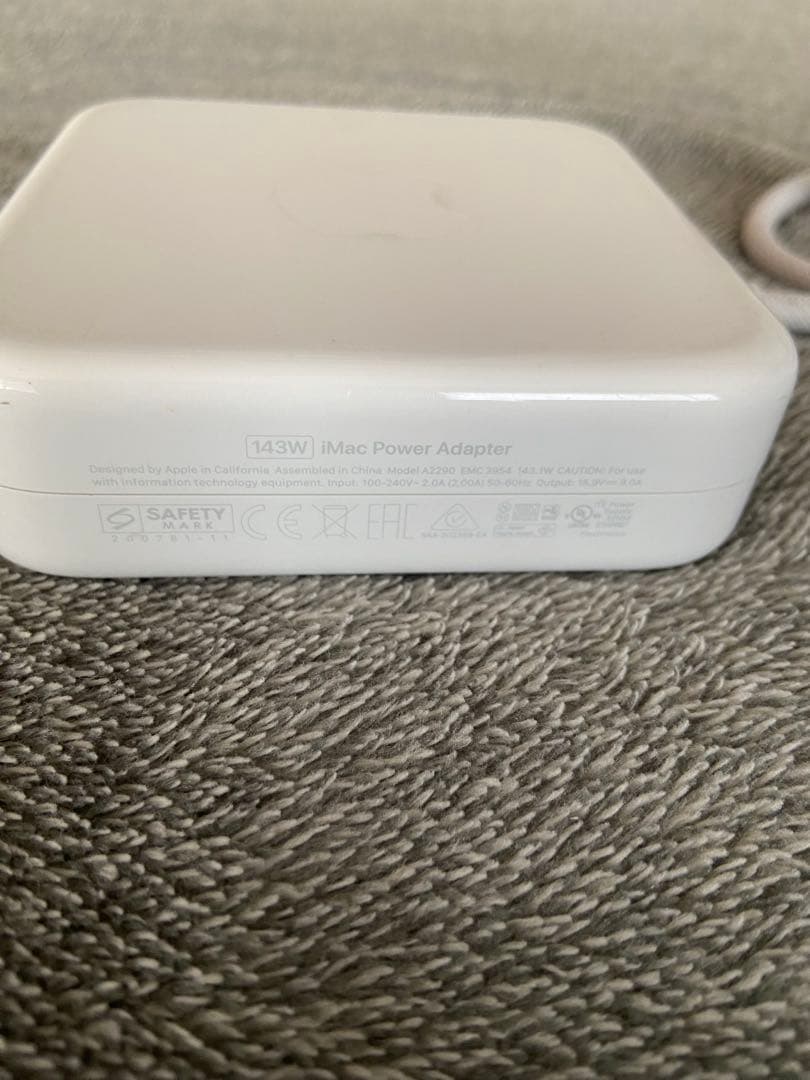 Macデスクトップ Apple 143W iMac Power Adapter A2290