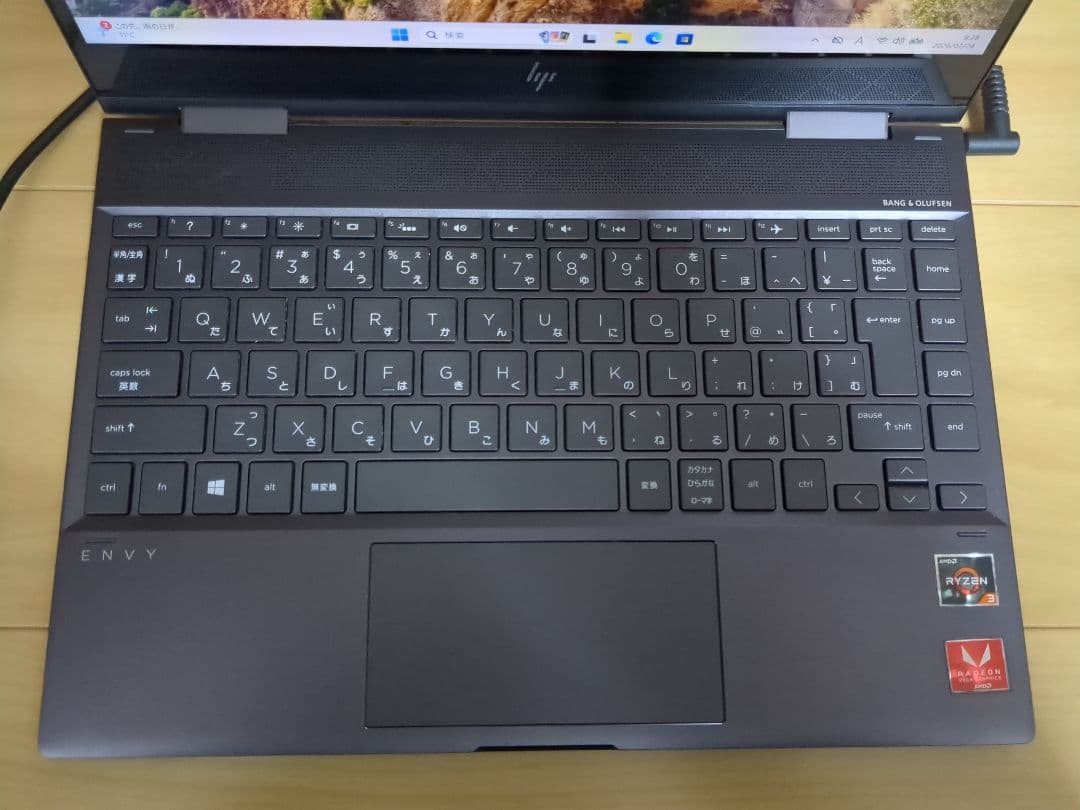 Windowsノート本体 HP ENVY x360 13-ag Ryzen 3 8GB ssd 256gb