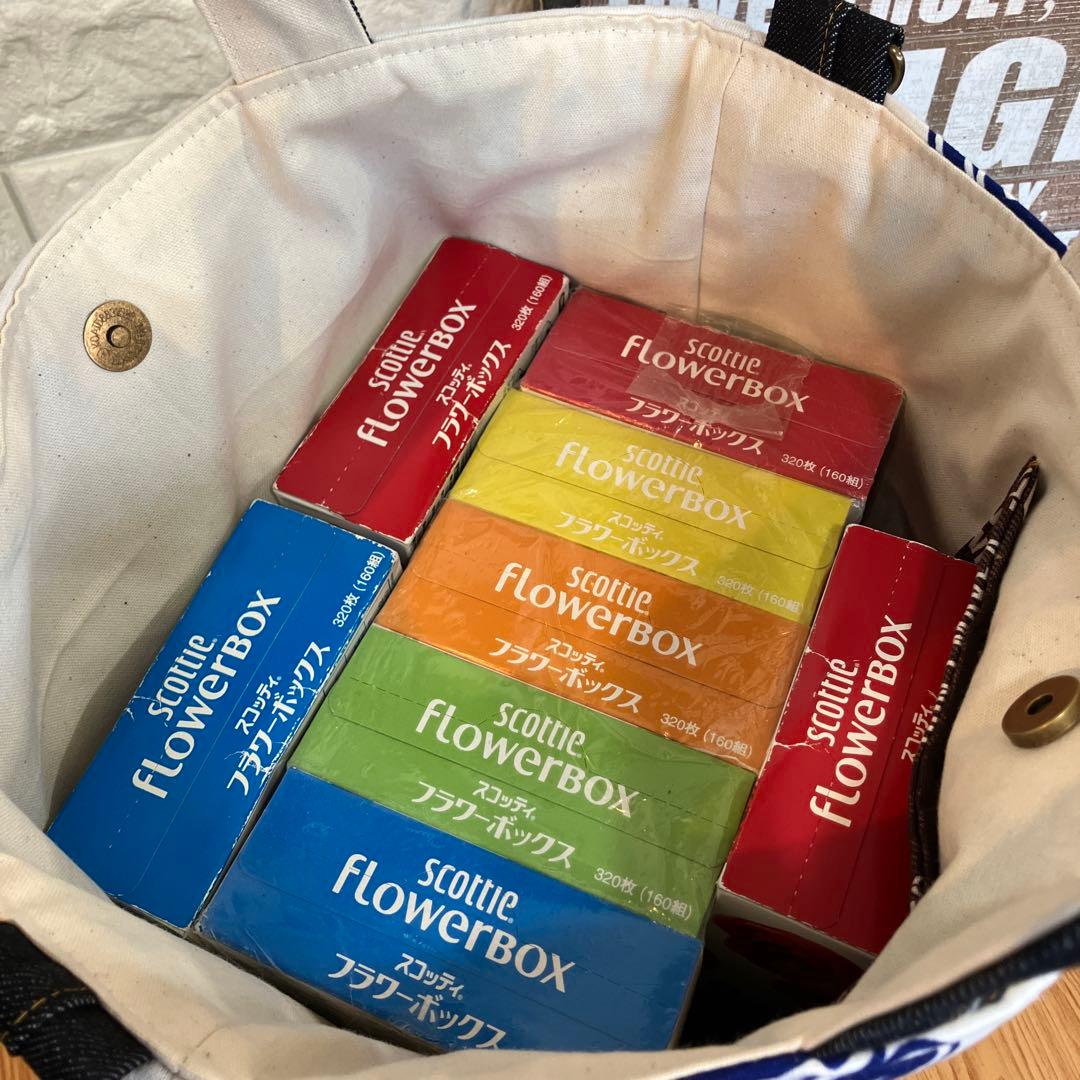 ハンドメイドバックデニムリメイクパッチワーク丸底トートバック♡スイーツとフレブル