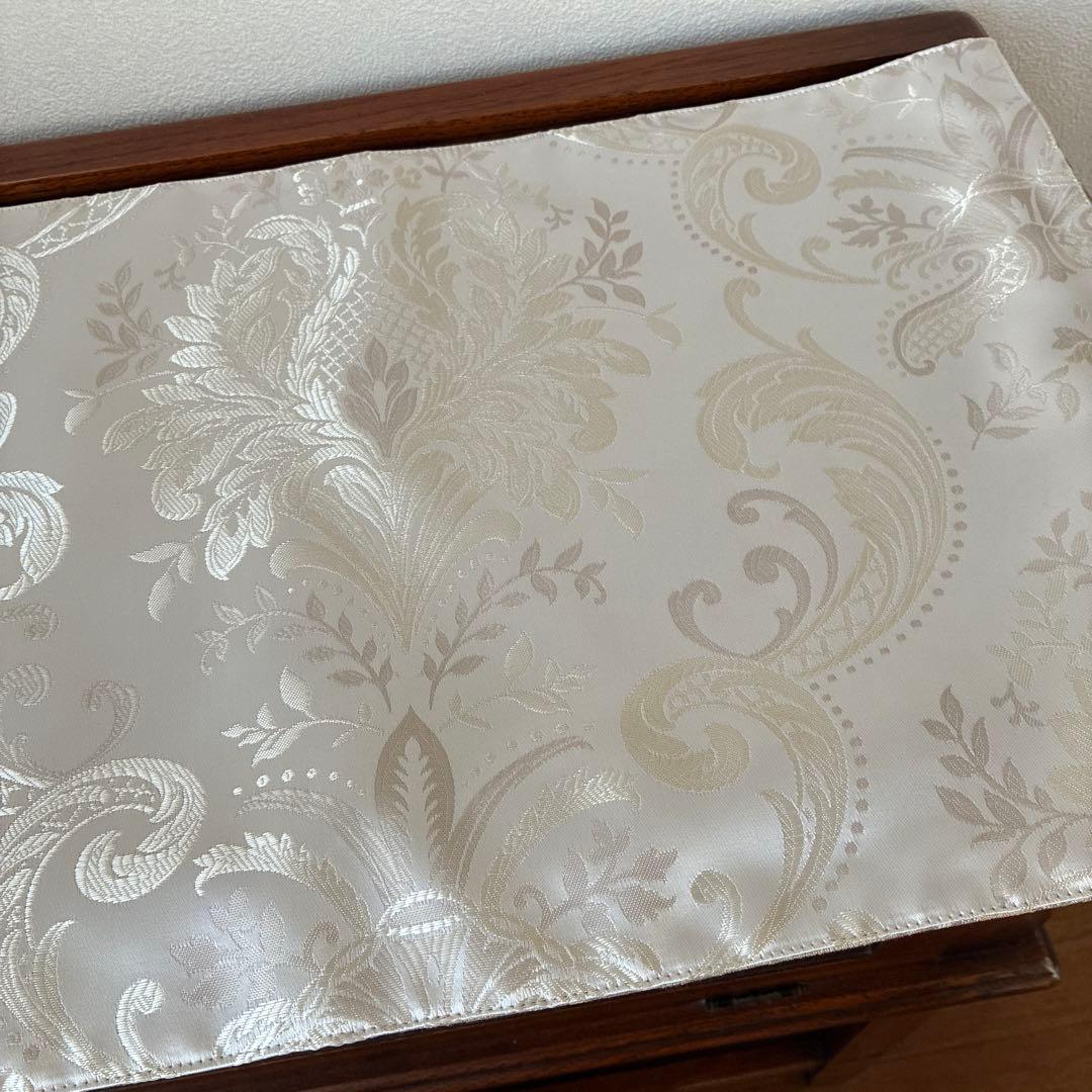 もも　エプロン　リネン51 ウィリアムモリステーブルセンター