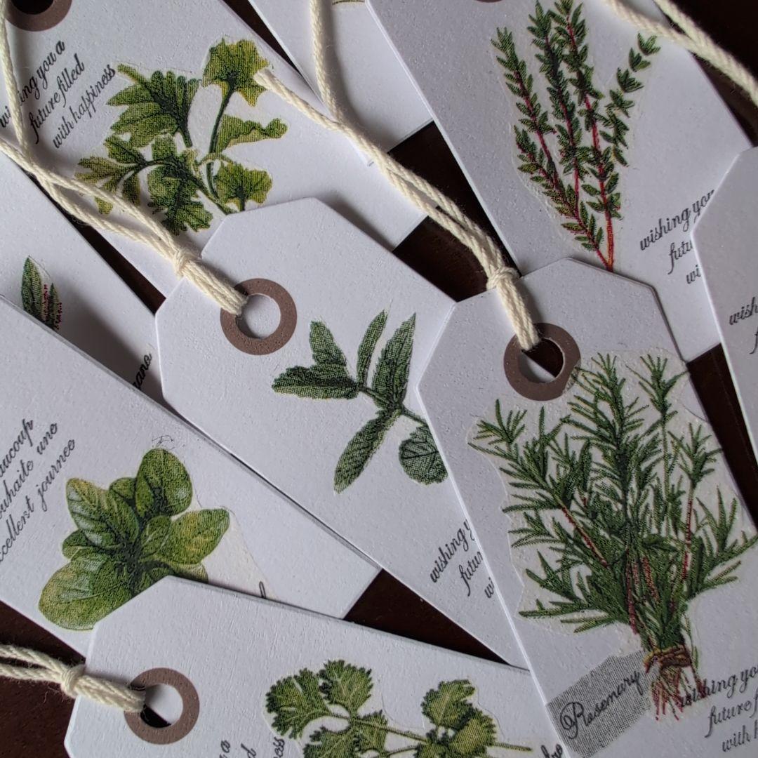 紙タグ〜ハーブ〜