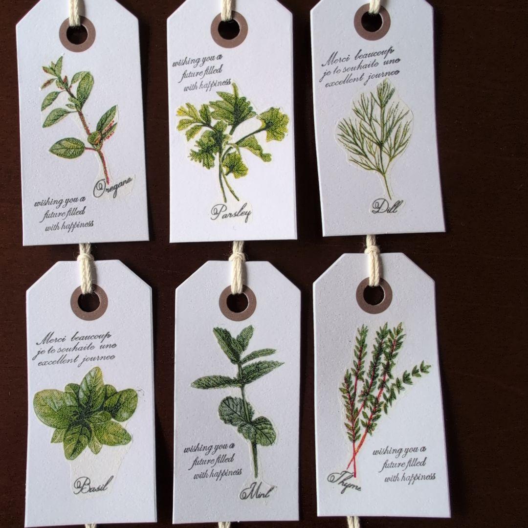 紙タグ〜ハーブ〜