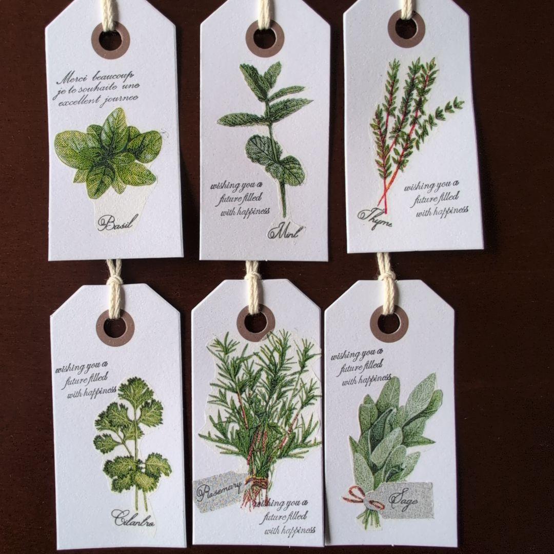 紙タグ〜ハーブ〜
