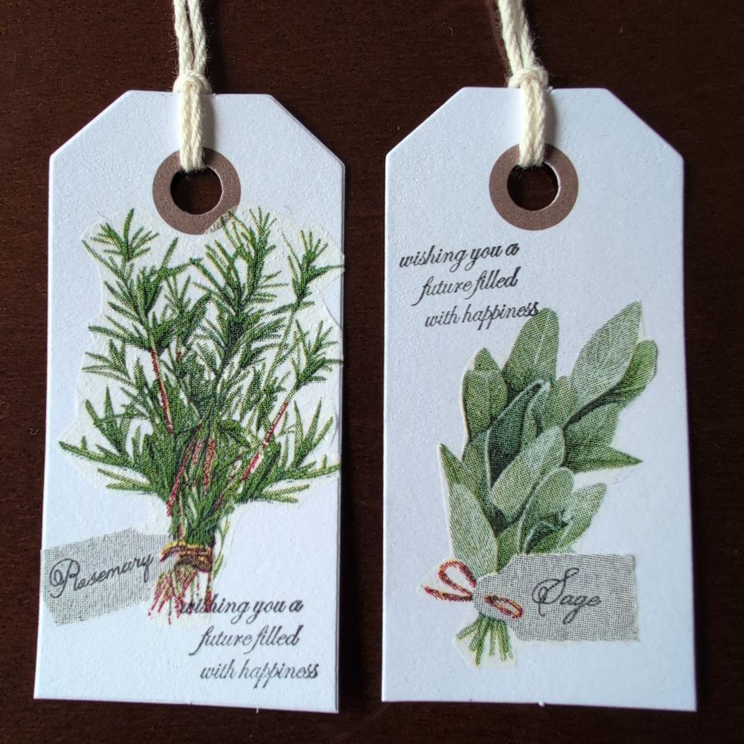 紙タグ〜ハーブ〜