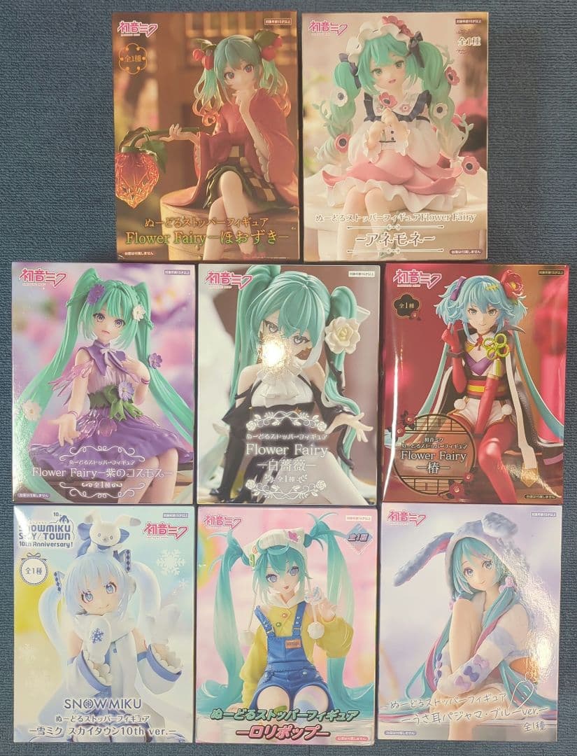 初音ミク ぬーどるストッパー フィギュア 雪ミク Flower 美少女 ぬースト