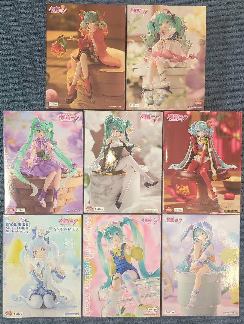初音ミク ぬーどるストッパー フィギュア 雪ミク Flower 美少女 ぬースト