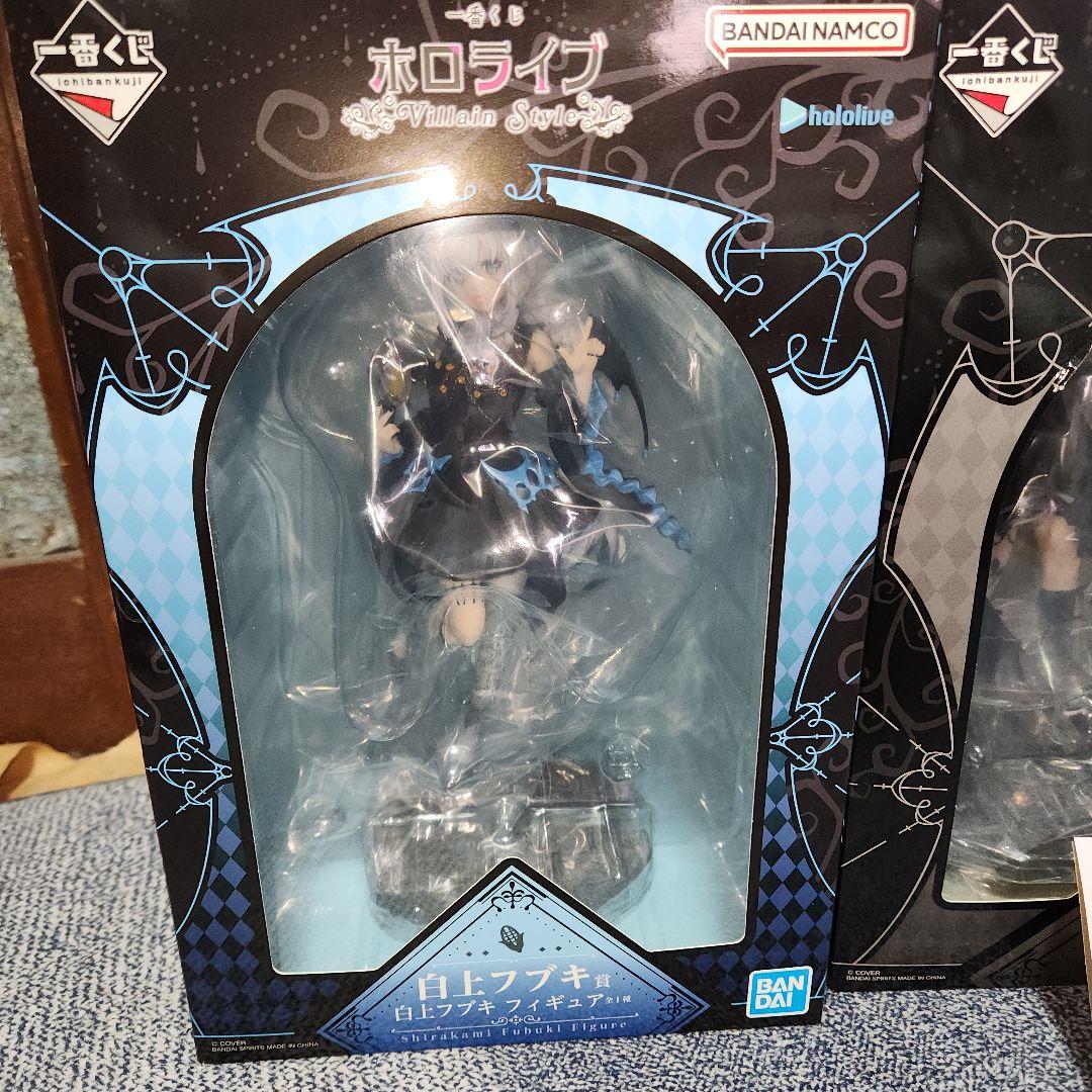 一番くじホロライブ 白上フブキ 獅白ぼたんフィギュア セット