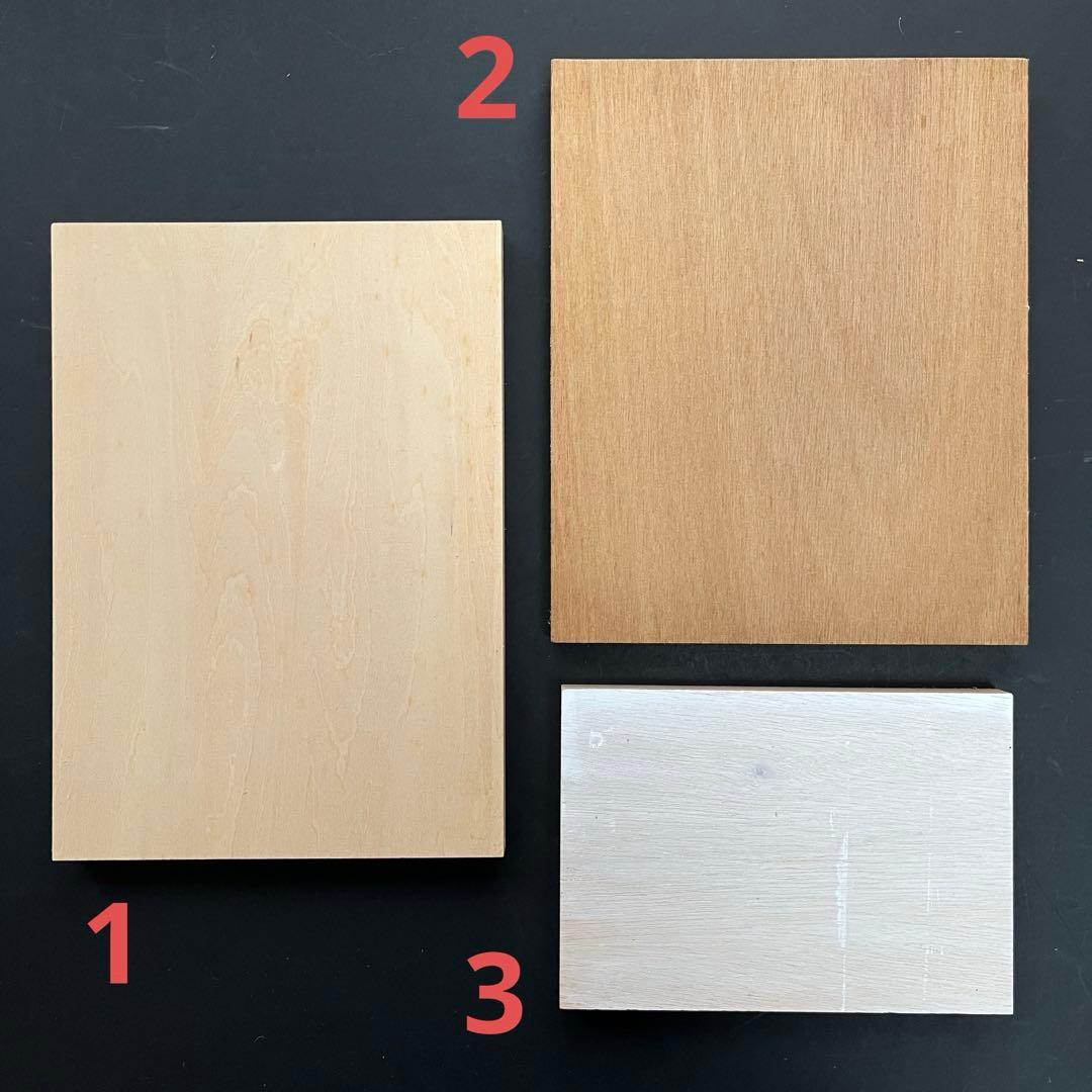 画材、木製パネル、各種17枚 ⚠️4点以上にて分割販売可能